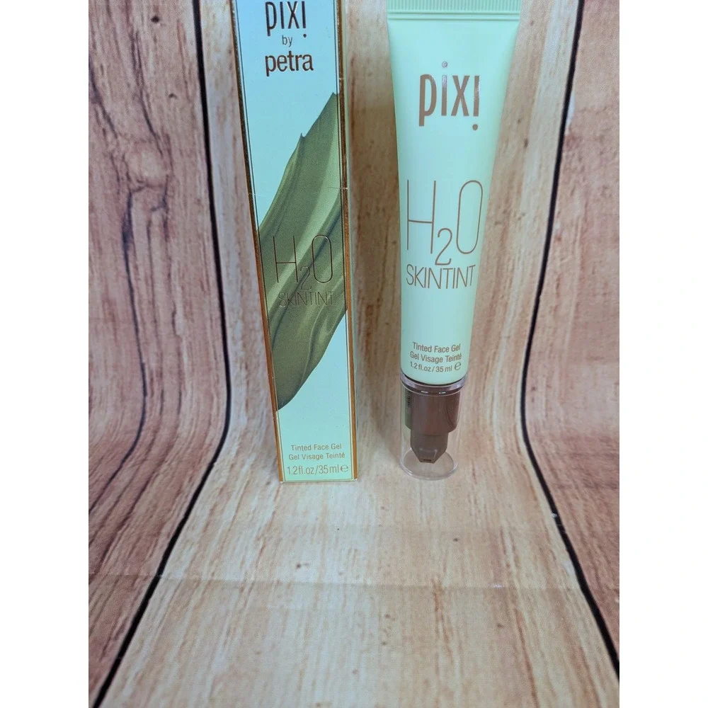 Pixi by Petra H2O Skintint Tinted Face Gel Cocoa 1.2 oz Hydrating Semi-Matte